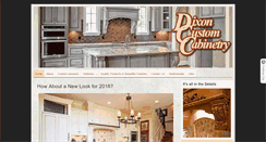 Desktop Screenshot of dixoncabinetry.com